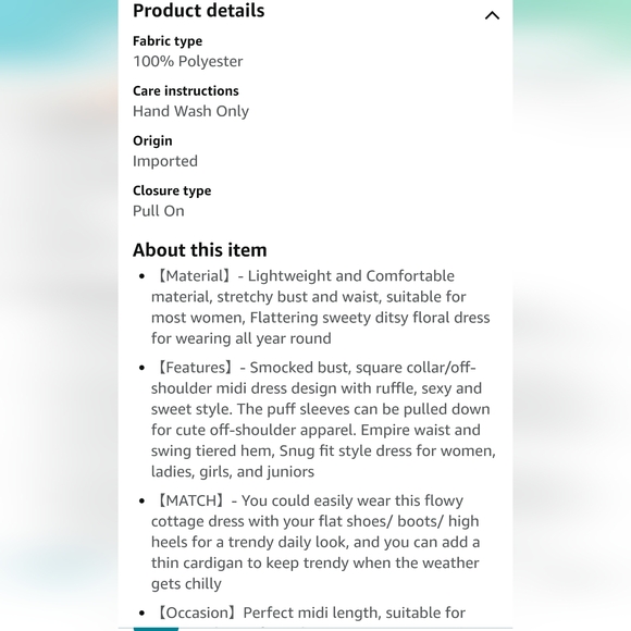 Floral Midi Dress - Picture 15 of 16